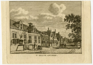 Antique Print-VILLAGE-KAPELLE-ZEELAND-Bulthuis-Bendorp-1792