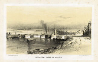 Antique Prints-IJMUIDEN-NETHERLANDS-Craandijk-1888