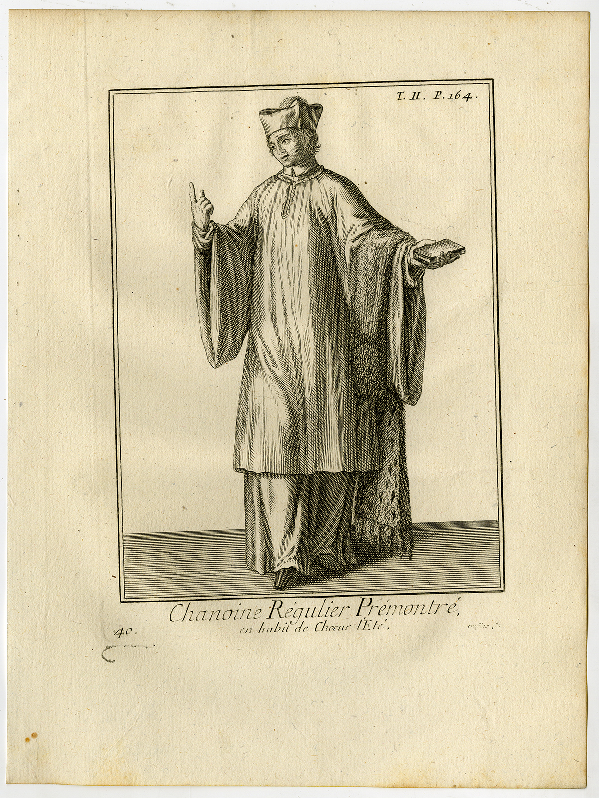 , 6 Antique Prints-CANON REGULAR-NORBERTINES-PREMONSTRATENSIAN-ORDER-Helyot-1792, Pictura Antique Prints