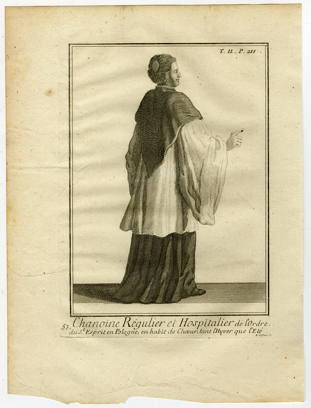 , 9 Antique Religious Prints-ORDER OF THE KNIGHTS OF THE HOLY SPIRIT-Helyot-1792, Pictura Antique Prints