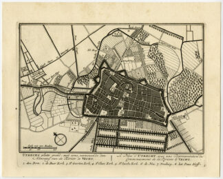 Antique Print-UTRECHT-VECHT-PL. 1-Stoopendaal-1719