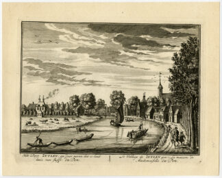 Antique Print-ZUYLEN-ESTATE-ZUILEN-DU PON-PL. 7-Stoopendaal-1719