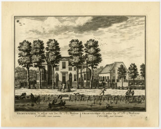 Antique Print-VECHTESTEIN-ESTATE-FREDRIK ORVILLE-MAARSSEN-PL. 9-Stoopendaal-1719