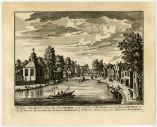 Antique Print-MAARSSEN-TER MEER-VAN LOKHORST-PL. 10-Stoopendaal-1719