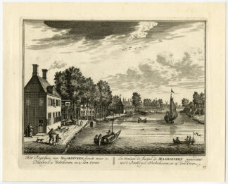 Antique Print-COURT-VECHT-MAARSSEVEEN-PL. 17-Stoopendaal-1719