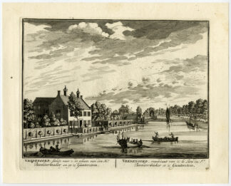 4 Antique Prints-VREDENOORD-BOENDERMAKER-BREUKELEN-PL. 29-32-Stoopendaal-1719