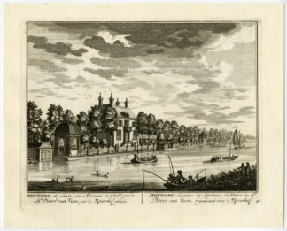 Antique Print-HOFWERK ESTATE-PIETER VAN VEEN-BREUKELEN-PL. 40-Stoopendaal-1719