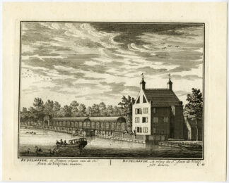 Antique Print-RUPELMONDE ESTATE-WOLF-NIEUWERSLUIS-VECHT-PL. 45-Stoopendaal-1719