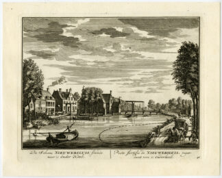 Antique Print-NIEUWERSLUIS-VECHT RIVER-PL. 46-Stoopendaal-1719
