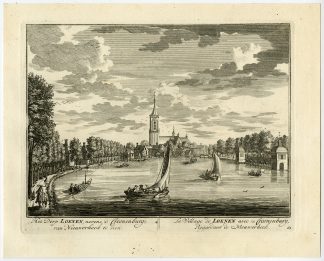 Antique Print-VILLAGE-LOENEN-VECHT-PL. 62-Stoopendaal-1719