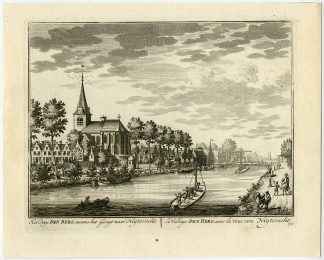 Antique Print-NEDERHORST DEN BERG-VECHT-PL. 76-Stoopendaal-1719
