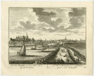 Antique Print-MUIDEN-CASTLE-MUIDERSLOT-VECHT-PL. 98-Stoopendaal-1719