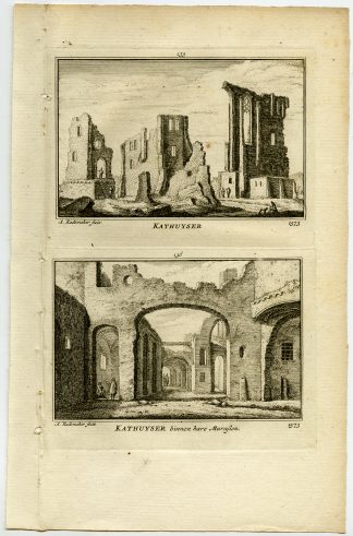 Antique Print-VIEWS-KATHUYSER-MONASTERY-NETHERLANDS-Rademaker-1792