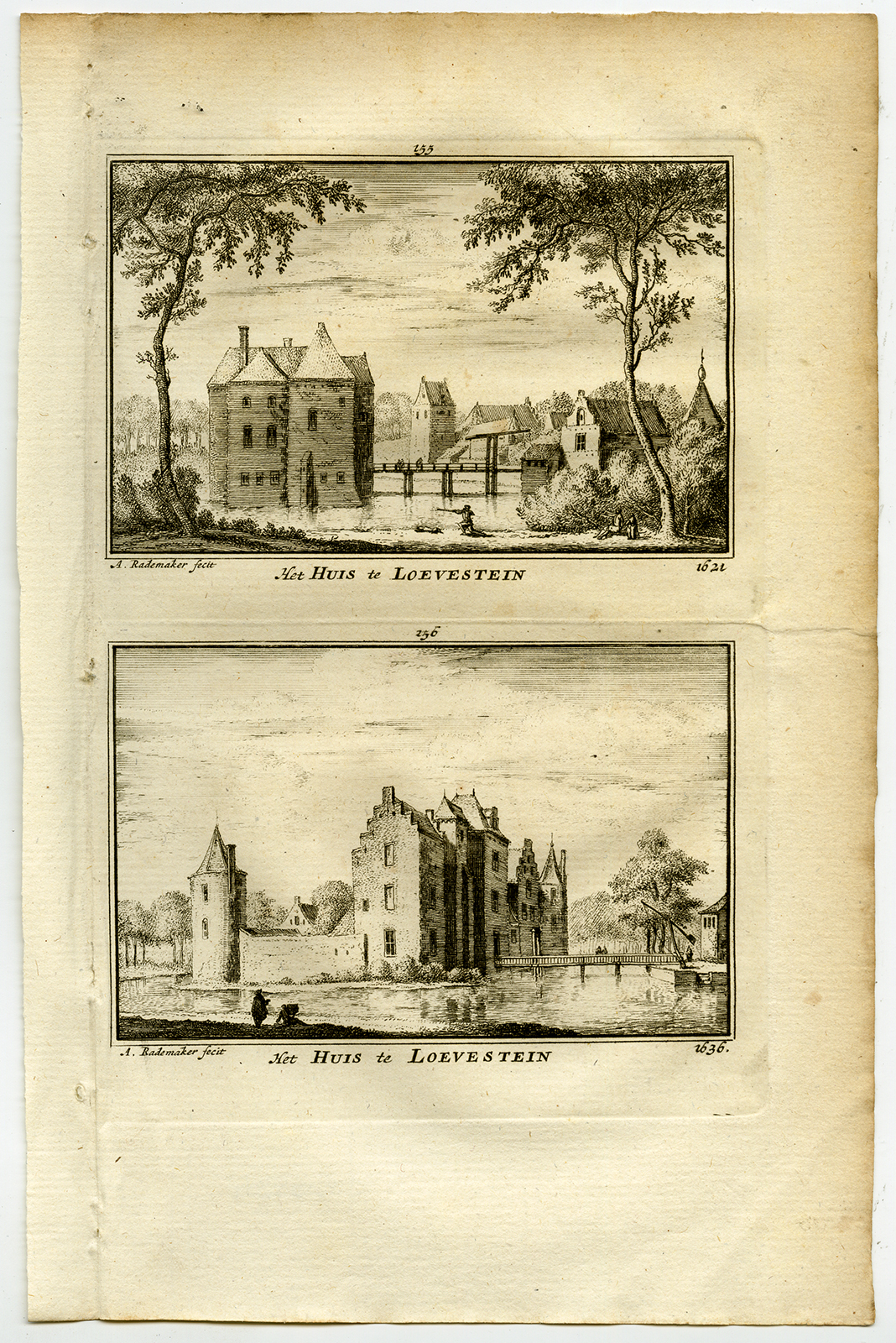 Cb5524 416x623 Antique Print-VIEWS-CASTLE-LOEVESTEIN-NETHERLANDS-Rademaker-1792