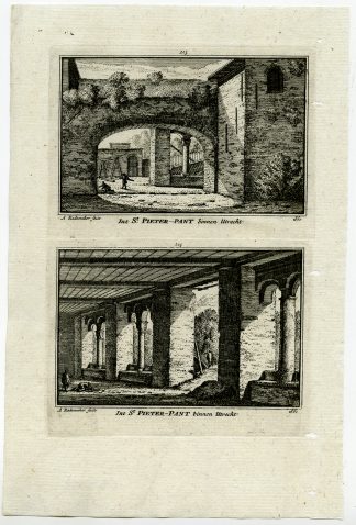Antique Print-TOWN VIEWS-UTRECHT-ST PIETER-NETHERLANDS-Rademaker-1792