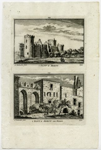 Antique Print-TOWN VIEWS-ABKOU-NETHERLANDS-Rademaker-1792
