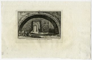 Antique Print-TOWN VIEWS-ABCOUDE-CASTLE-NETHERLANDS-Rademaker-1792