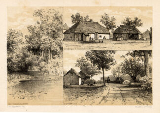 Antique Prints-HOOGEIND-BREDA-TERVOORT-NETHERLANDS-1888