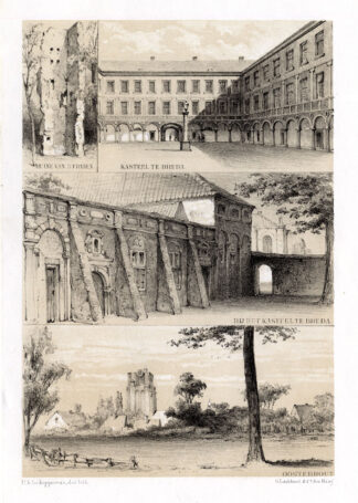 Antique Prints-BREDA-STRIJEN-NETHERLANDS-Craandijk-1888