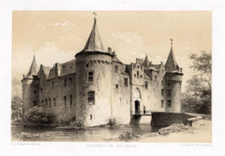 Antique Print-HELMOND-CASTLE-NETHERLANDS-Craandijk-1888