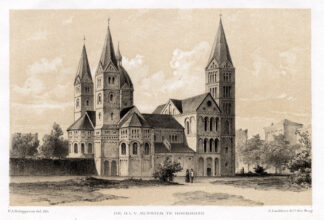 Antique Prints-MUNSTERKERK-ROERMOND-NETHERLANDS-Craandijk-1888