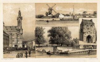 Antique Prints-HEUSDEN-MILL-NETHERLANDS-Craandijk-1888