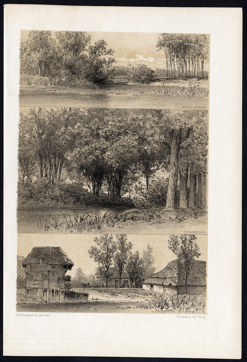 , Antique Prints-OISTERWIJK-NETHERLANDS-Craandijk-1888, Pictura Antique Prints