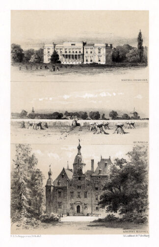 Antique Print-HUMMELO-KEPPEL-NETHERLANDS-Craandijk-1888