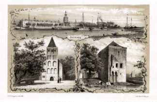 Antique Print-ZUTPHEN-VOORST-NETHERLANDS-Craandijk-1888