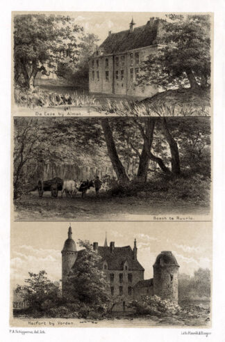 Antique Prints-ALMEN-VORDEN-NETHERLANDS-Craandijk-1888