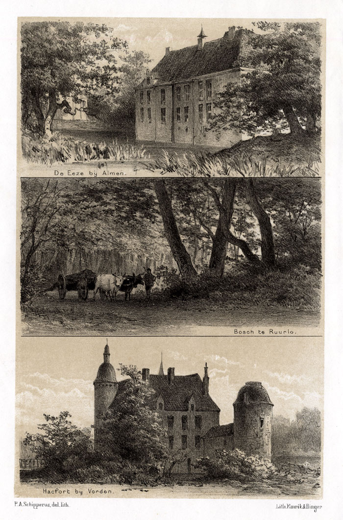 , Antique Prints-ALMEN-VORDEN-NETHERLANDS-Craandijk-1888, Pictura Antique Prints