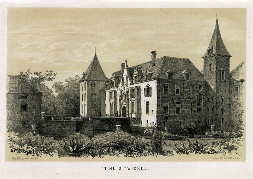 , Antique Print-DELDEN-TWICKEL-NETHERLANDS-Craandijk-1888, Pictura Antique Prints