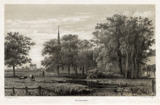 Antique Print-OLTERTERP-VIEW-NETHERLANDS-Craandijk-1888