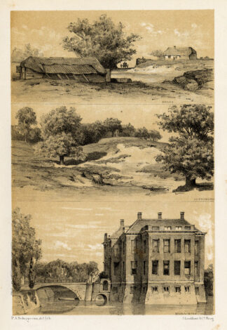 Antique Prints-DEELEN-RHEDEN-NETHERLANDS-Craandijk-1888