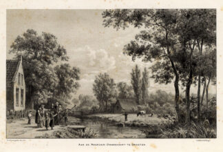 Antique Print-DRACHTEN-CANAL-NETHERLANDS-Craandijk-1888