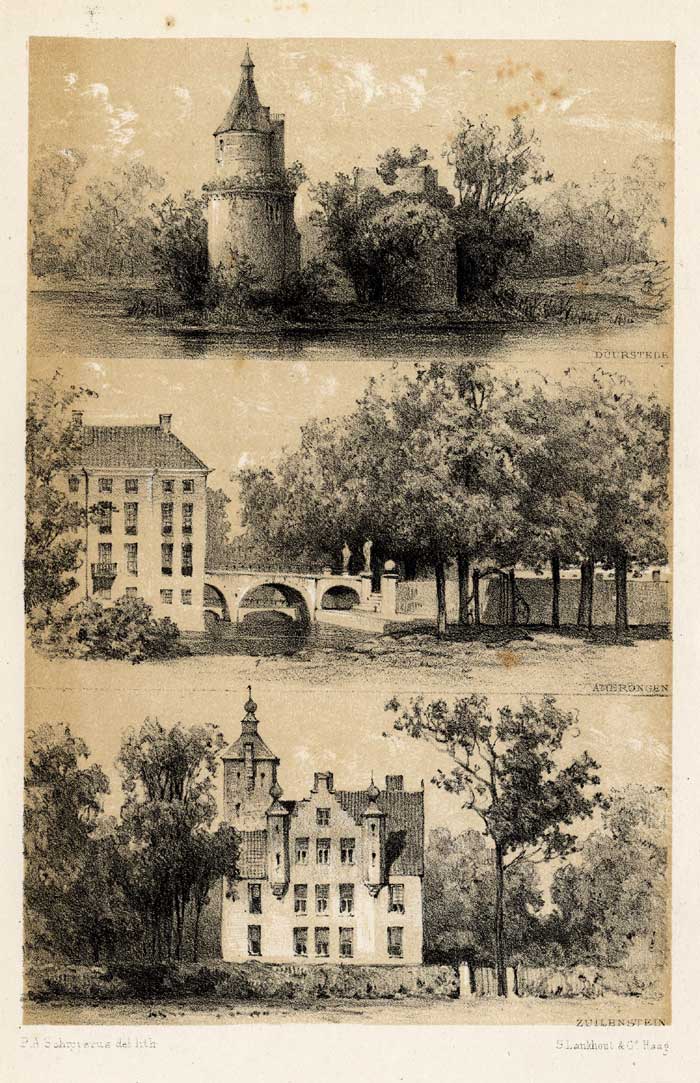 , Antique Print-DUURSTEDE-NETHERLANDS-Craandijk-1888, Pictura Antique Prints