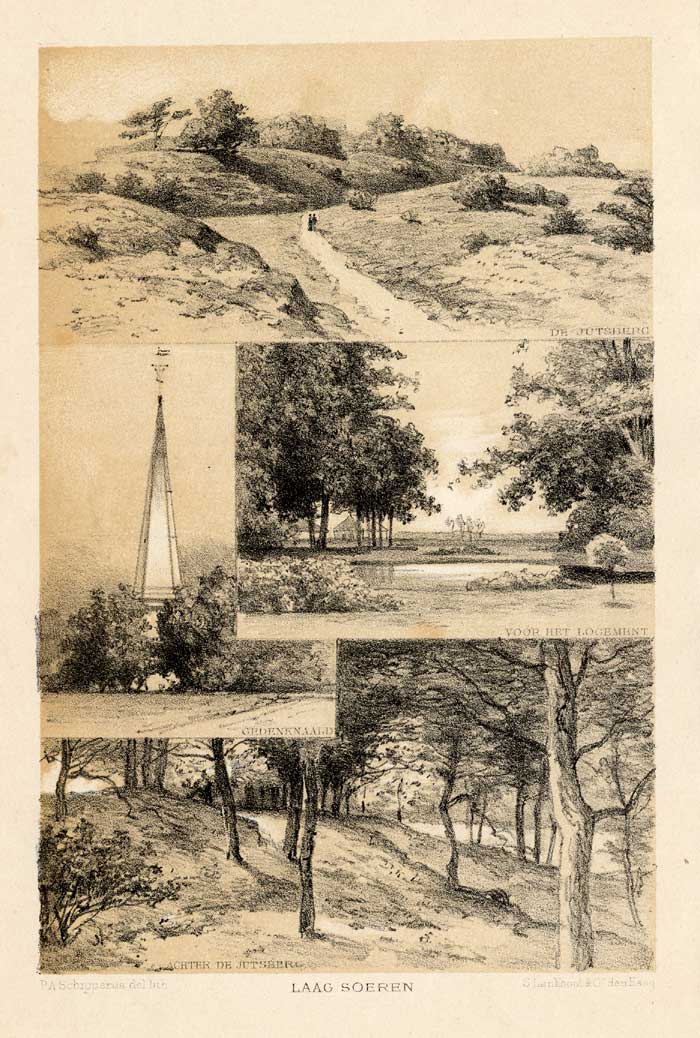, Antique Print-LAAG SOEREN-NETHERLANDS-Craandijk-1888, Pictura Antique Prints