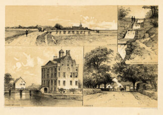 Antique Prints-LOENEN-VECHT-NETHERLANDS-Craandijk-1888