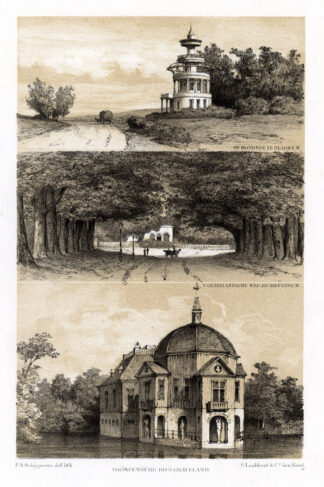 Antique Prints-BLARICUM-NETHERLANDS-Craandijk-1888