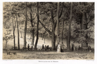 Antique Prints-BERGEN-BEECH-NETHERLANDS-Craandijk-1888