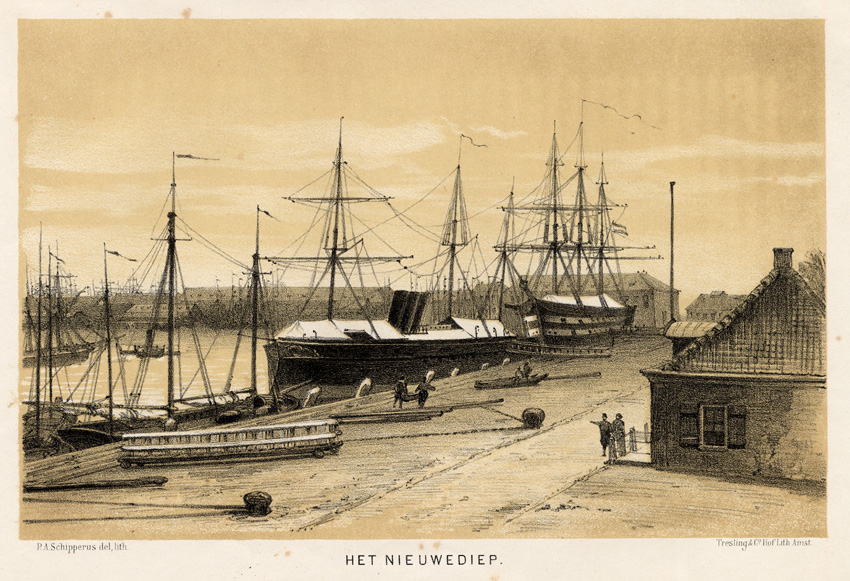 , Antique Prints-DEN HELDER-NETHERLANDS-Craandijk-1888, Pictura Antique Prints