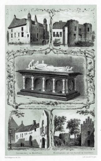 Antique Prints-IJSSELSTEIN-NETHERLANDS-Craandijk-1888