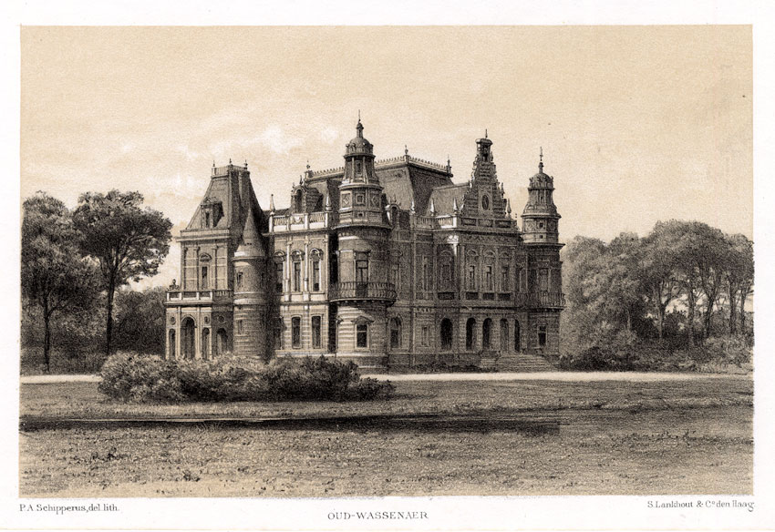 , Antique Prints-WASSENAAR-NETHERLANDS-Craandijk-1888, Pictura Antique Prints