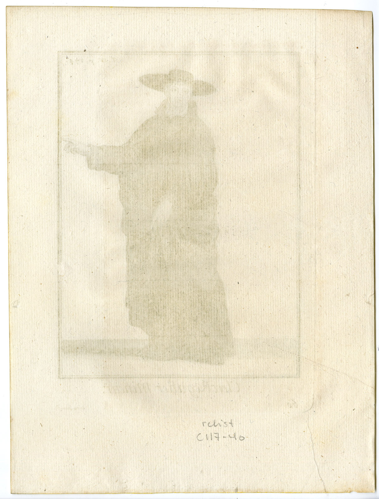 , Antique Religious Print-CLERICS REGULAR MINOR-ADORNO FATHERS-ORDER-Helyot-1792, Pictura Antique Prints