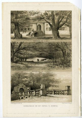 Antique Prints-HEEMSTEDE-NETHERLANDS-Craandijk-1888
