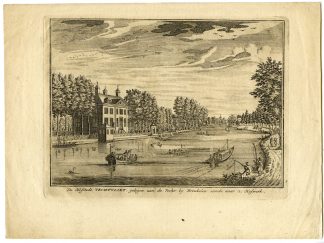 Antique Print-VECHTVLIET ESTATE-VAN DEN BROEK-BREUKELEN-PL. 39-Stoopendaal-1719