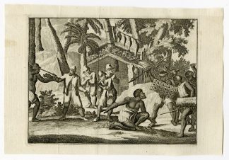 Antique Print-JAVA-ATTACK-VOC-INDONESIA-Schouten-1775
