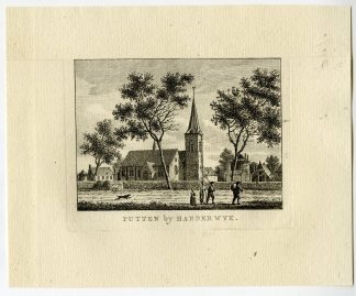 Antique Print-VILLAGE-PUTTEN-HARDERWIJK-Bulthuis-Bendorp-1792