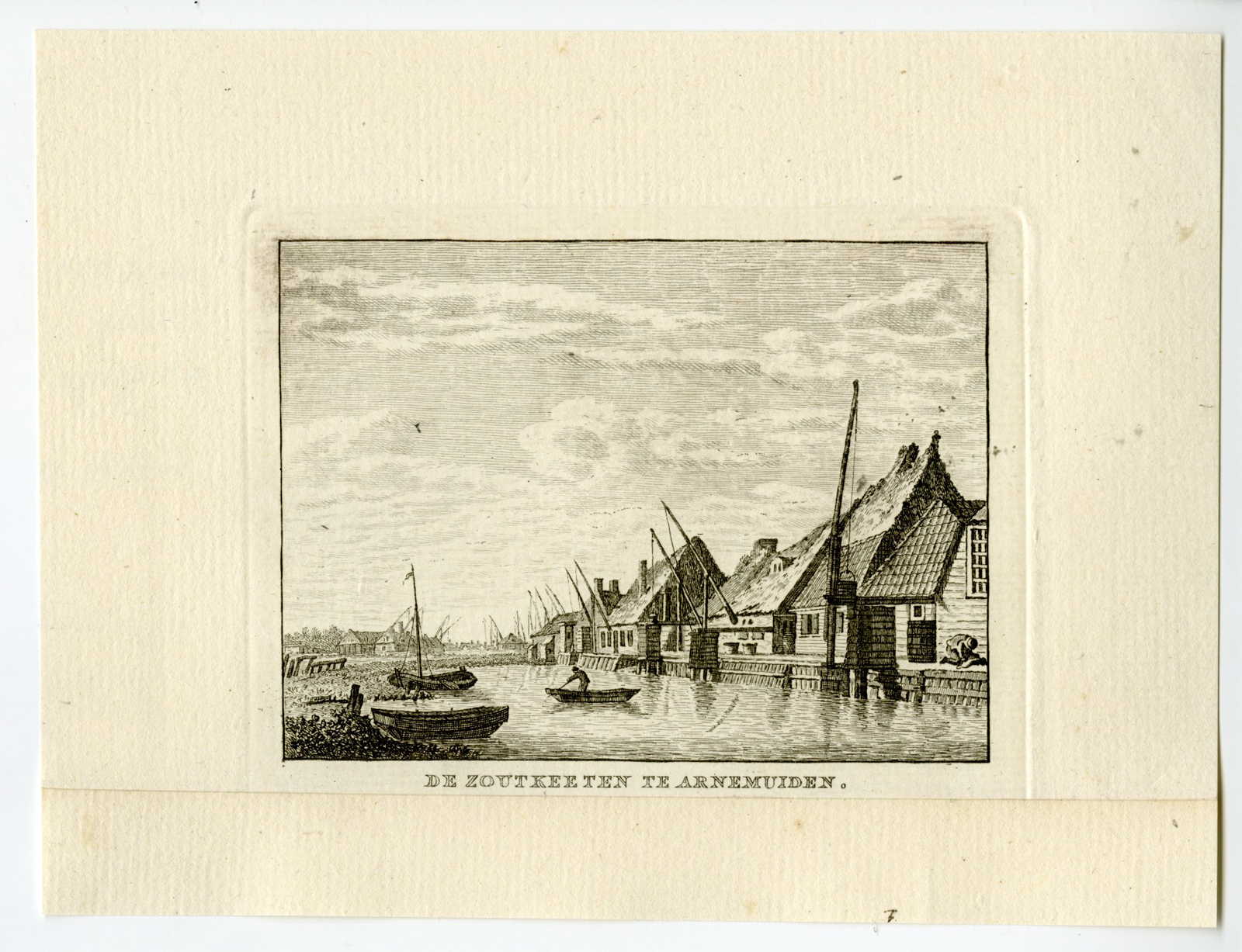 , Antique Print-ARNEMUIDEN-SALT WORKS-ZEELAND-Bulthuis-Bendorp-1792, Pictura Antique Prints