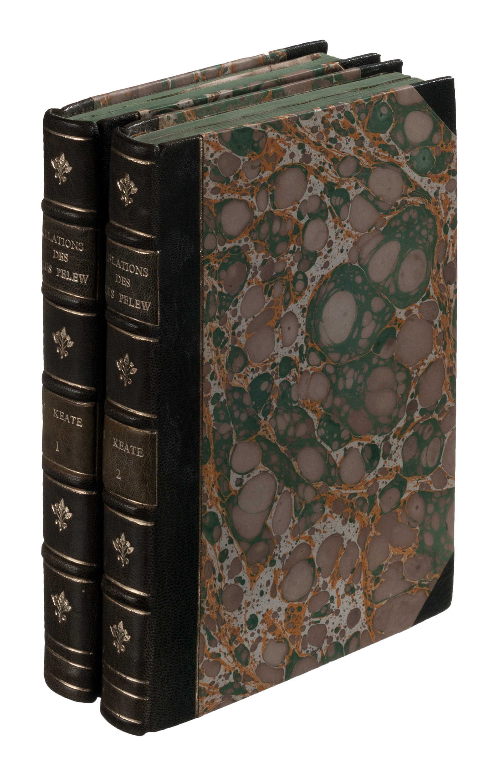 , Antique Book-EXPLORATION, SHIPWRECK-Relation des Iles de Pelew-Keate-1788, Pictura Antique Prints
